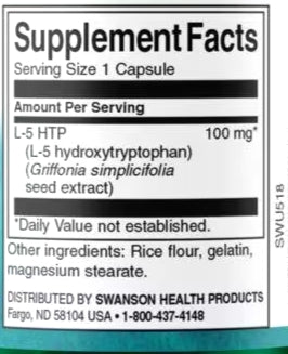 5 HTP Swanson - The Supplements Factory