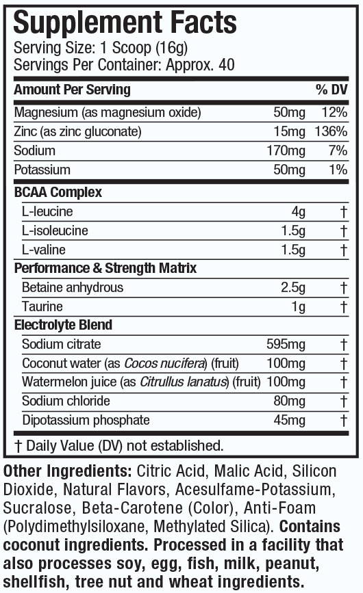 Amino build Muscletech - The Supplements Factory