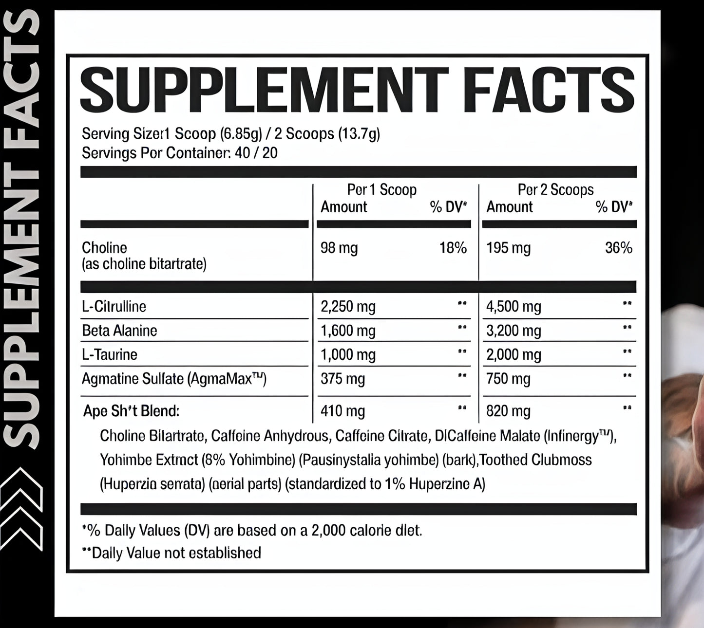 Apeshit Preworkout - The Supplements Factory
