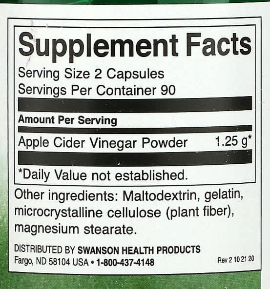 Apple Cider Vinegar - The Supplements Factory