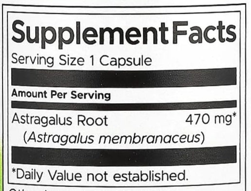 Astragalus - The Supplements Factory