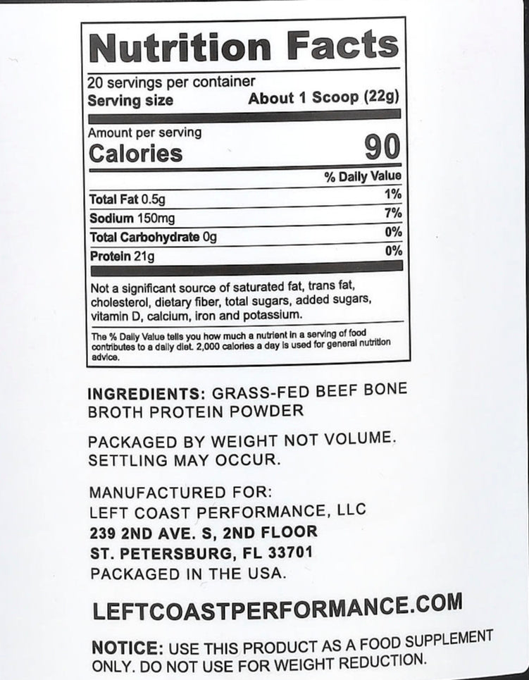 Bone Broth - The Supplements Factory