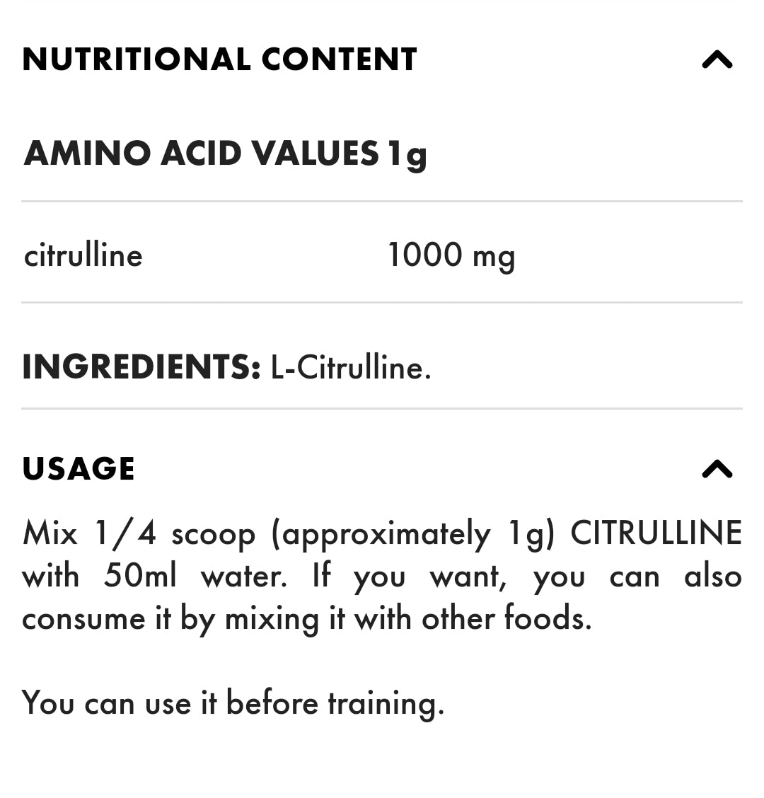 Citrulline Flava - The Supplements Factory