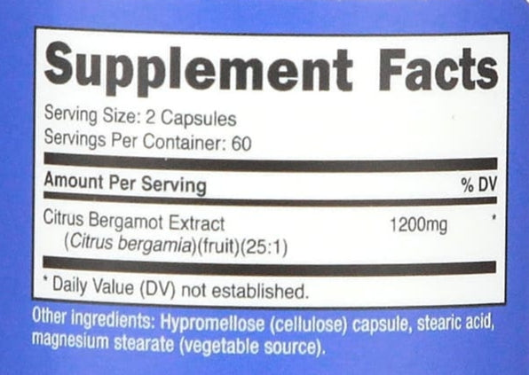 Citrus Bergamot - The Supplements Factory