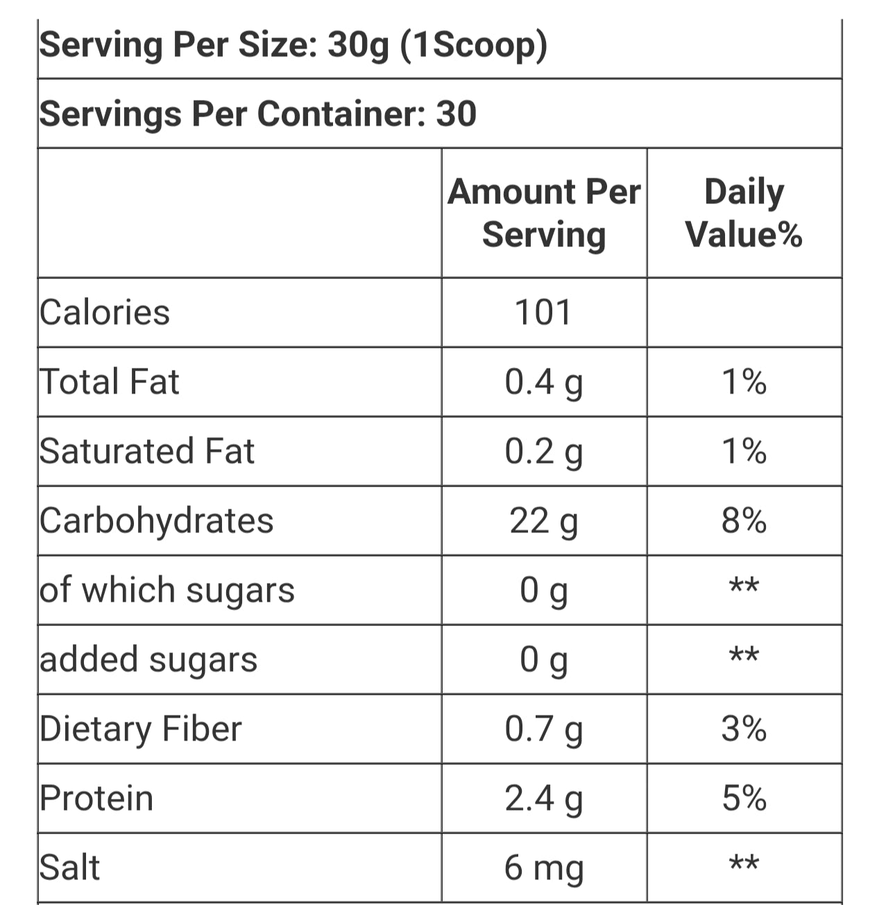 Cream of Rice Sporter - The Supplements Factory