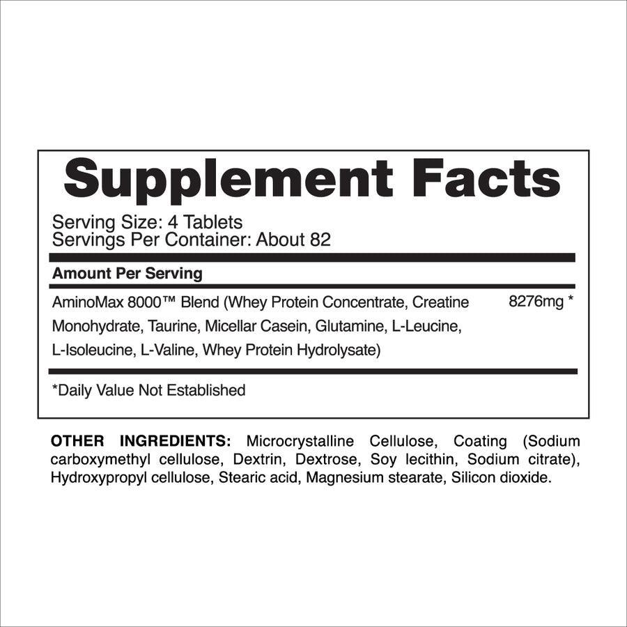 Gaspari Amino max 8000 - The Supplements Factory