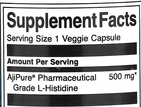 Histidine - The Supplements Factory