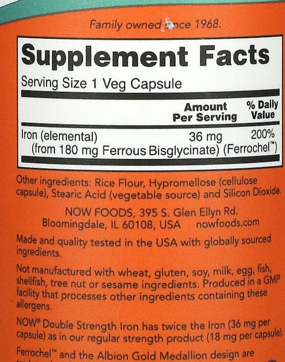 Iron Bisglycinate - The Supplements Factory