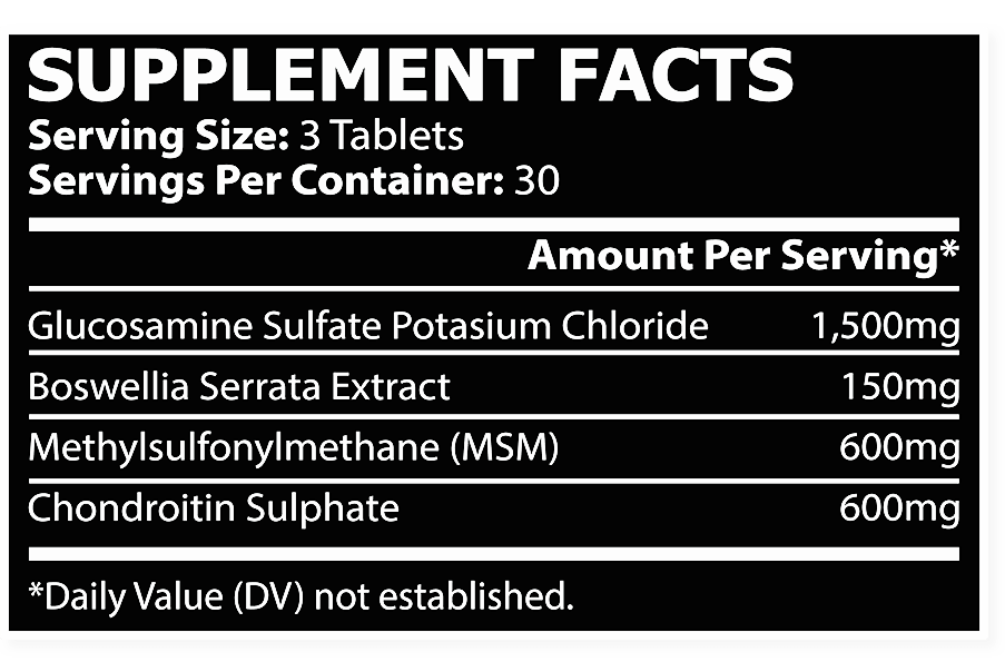 Joint Support Core Champs - The Supplements Factory
