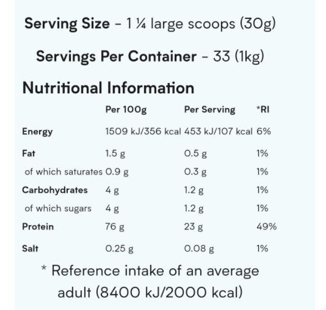 Micellar Casein - The Supplements Factory