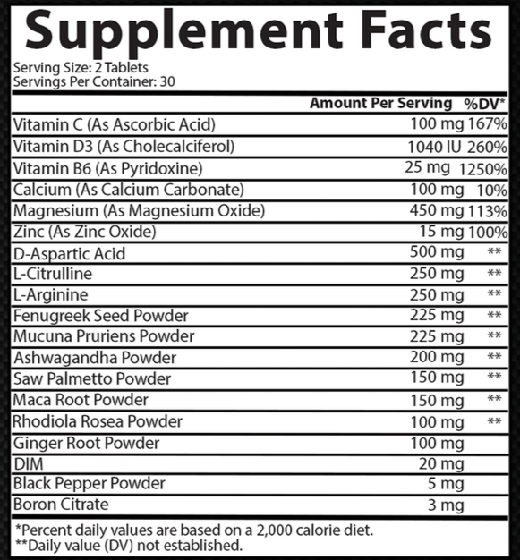 Monster Test - The Supplements Factory
