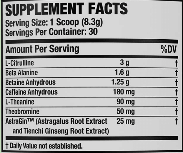 Nitro Surge Pre - The Supplements Factory