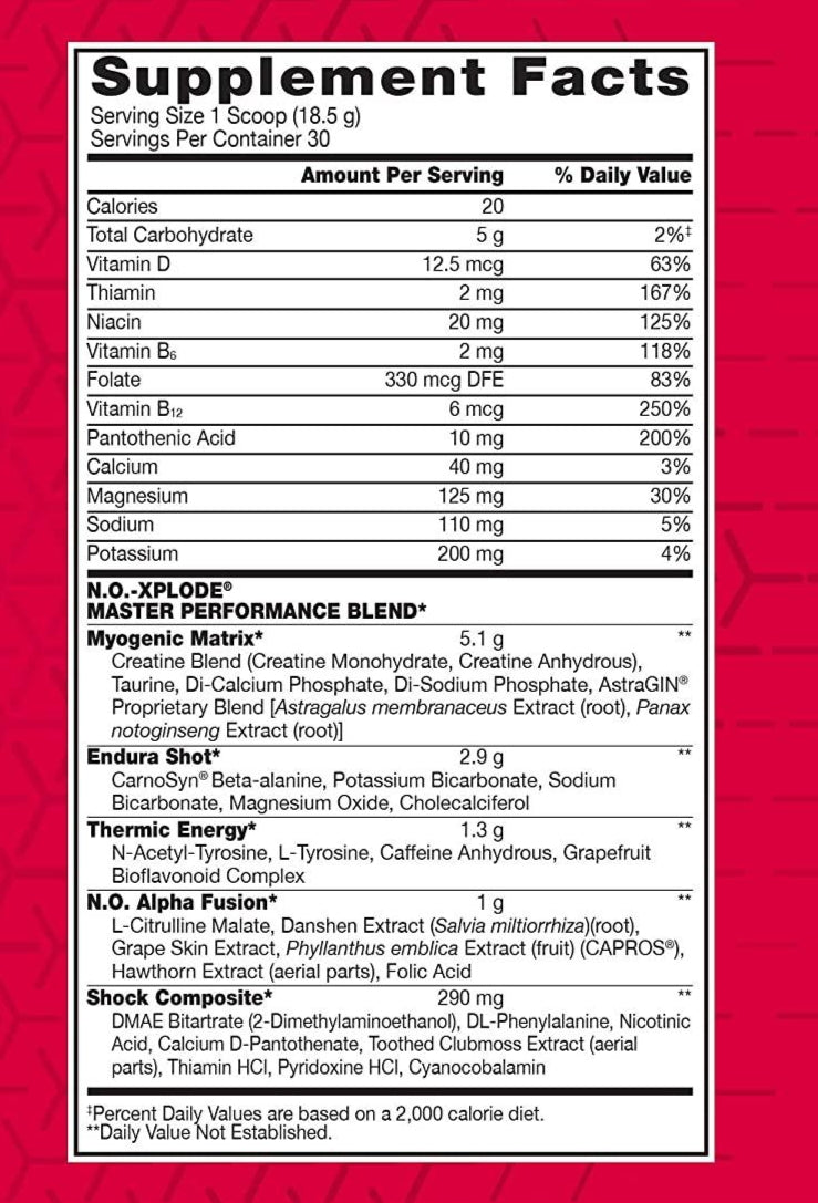 No Xplode BSN - The Supplements Factory