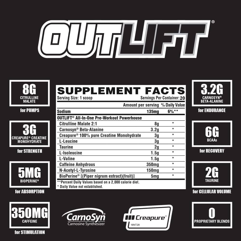 Outlift Nutrex - The Supplements Factory