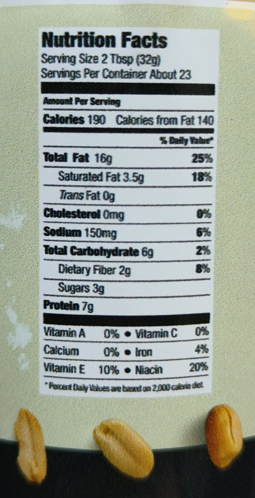 Peanut butter Organic - The Supplements Factory