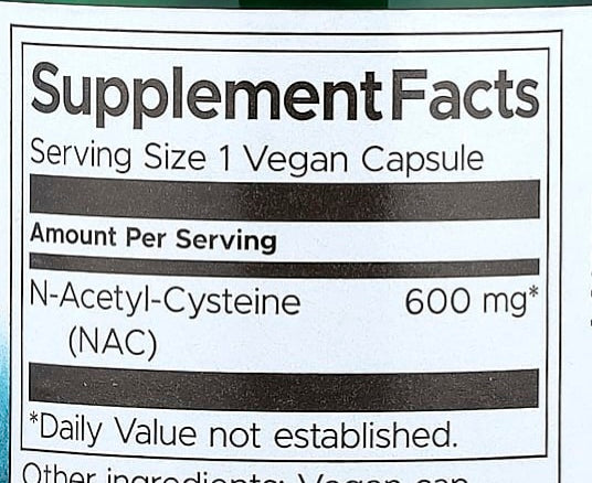 NAC N -ACETYL CYSTEINE