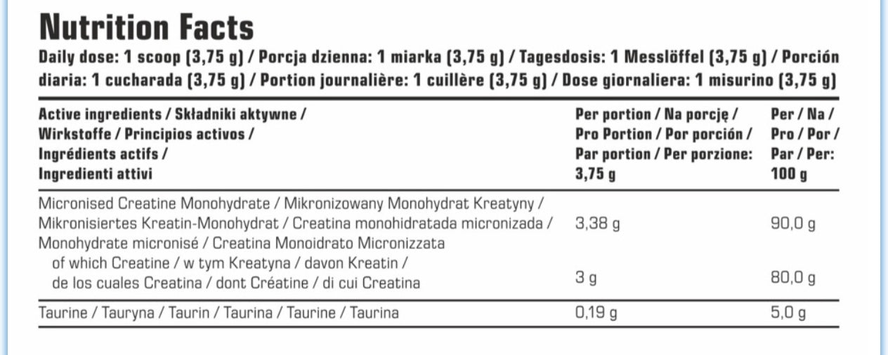 7Nutrition Creatine 200 Mesh
