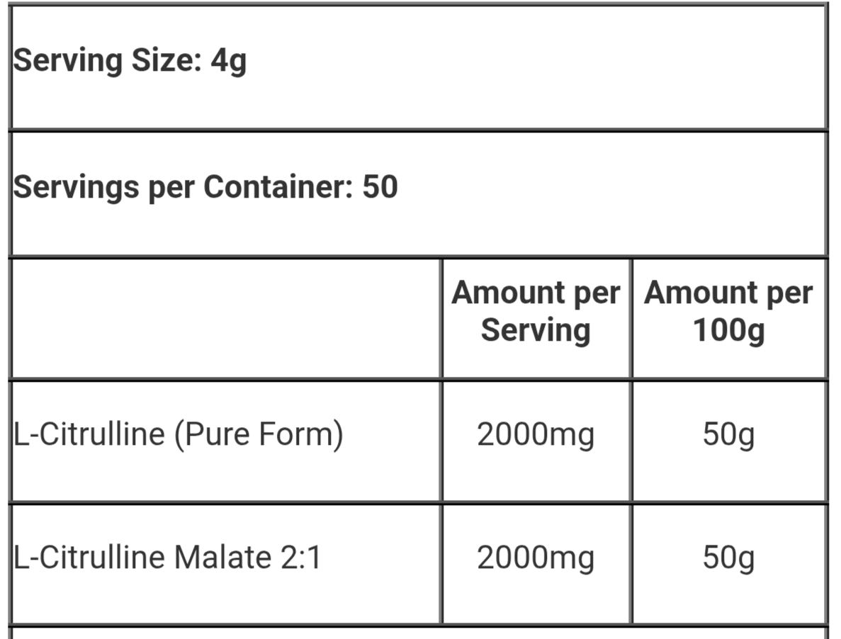 Citrulline Sporter