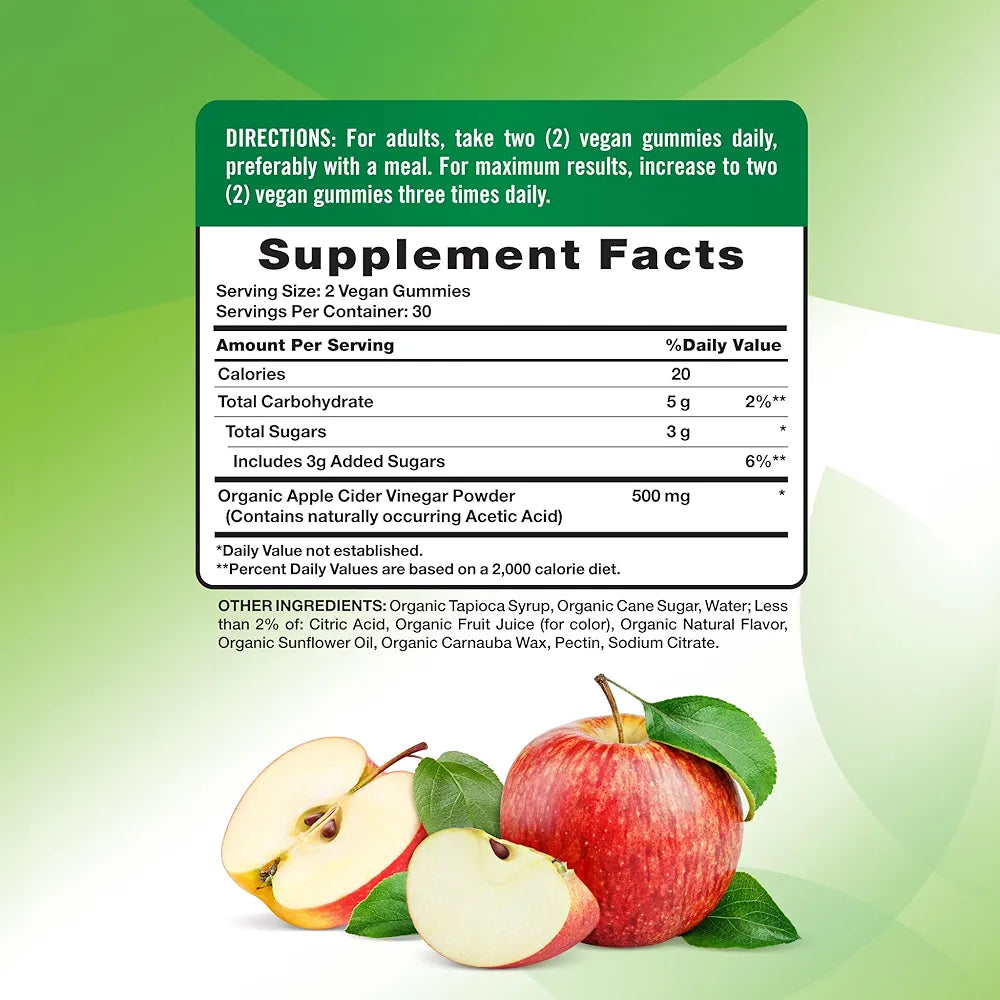 Apple Cider Vinegar Gummies
