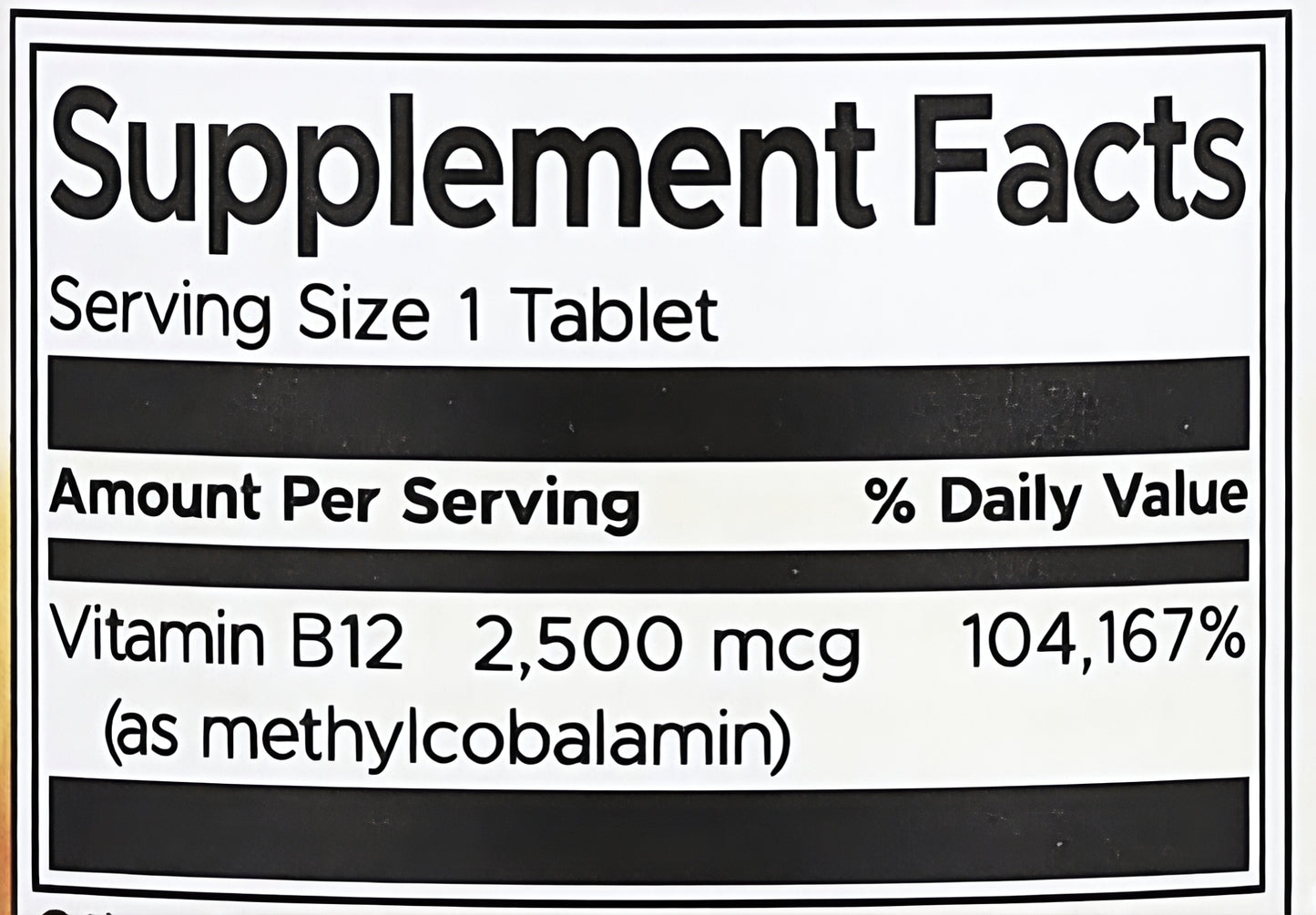Vitamin B12 Methylcobalamin