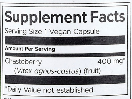Vitex Chasteberry Fruit