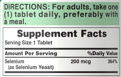 Selenium Puritans Pride