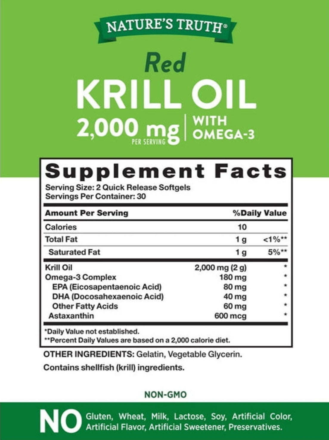 Krill Oil Natures Truth