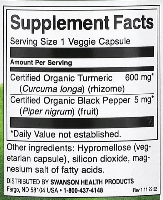 Turmeric & Black Pepper