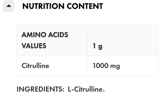 L- Citrulline Ocean