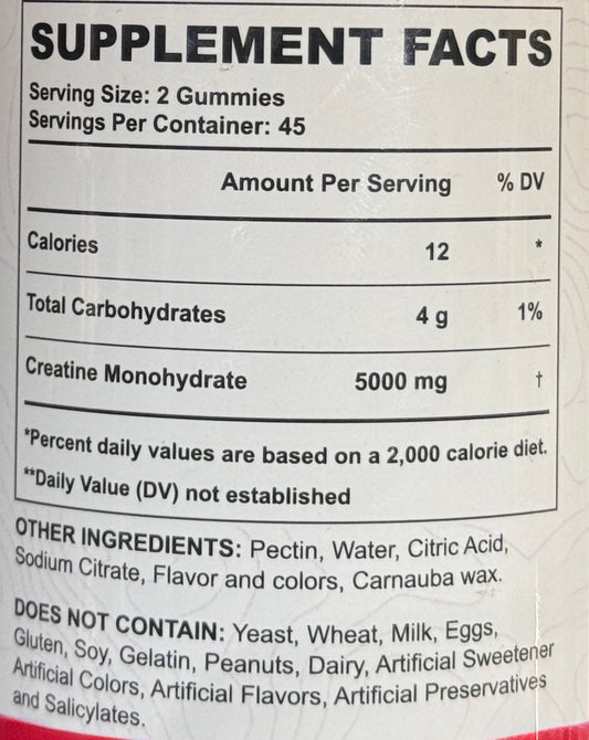 Creatine Gummies