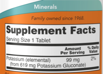 Potassium Gluconate Now