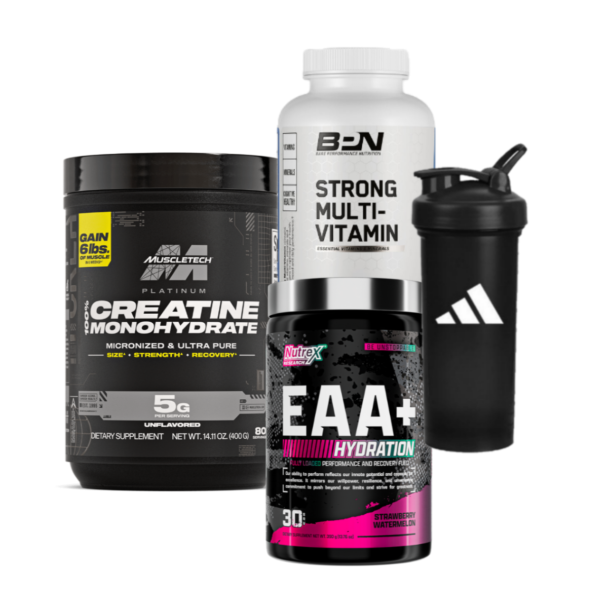 Platinum Creatine + Eaa Nutrex + Multi Vitamins