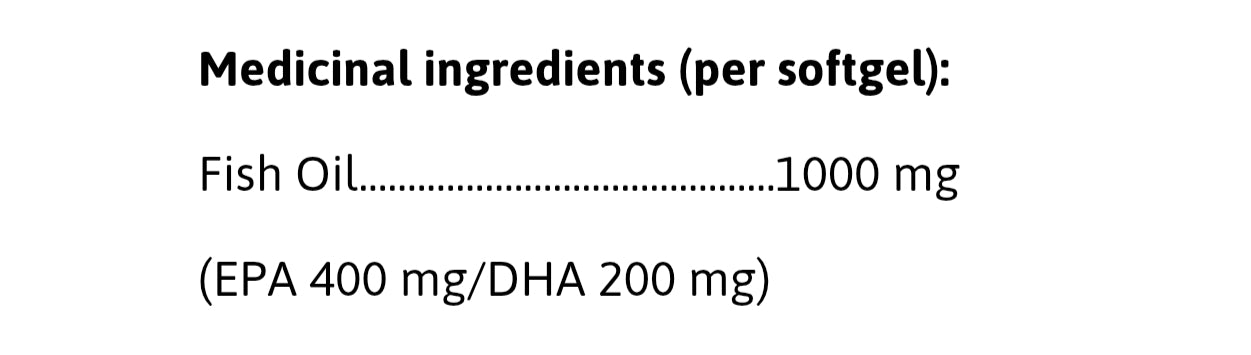 Omega 3 high Epa/dha