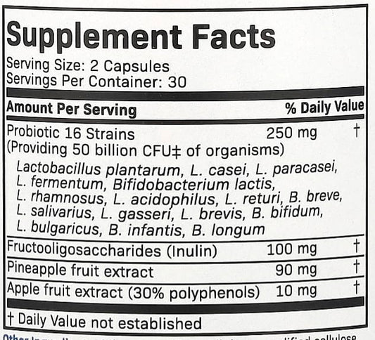 Probiotics 50 Billions