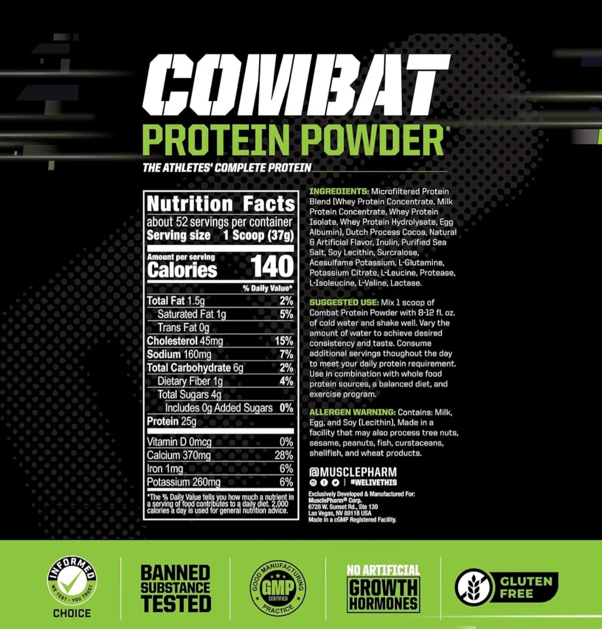 Mp Combat Whey