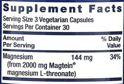 Magnesium Threonate Life Extension