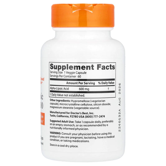 Alpha Lipoic Acid Doctors