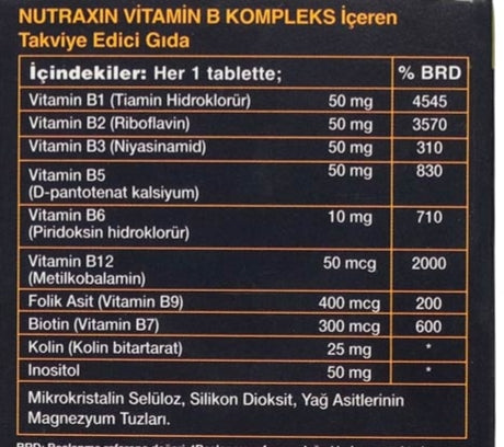 Methylayed Vitamin B Complex