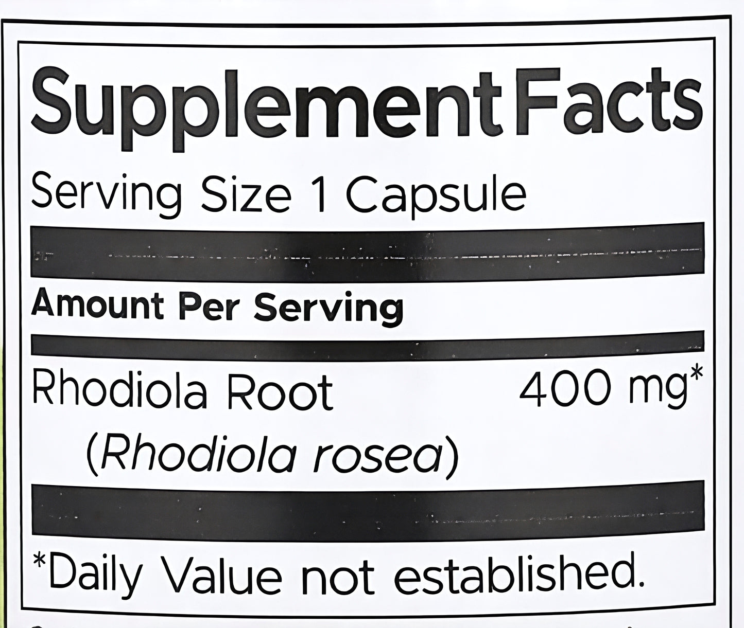 Rhodiola Rosea Root