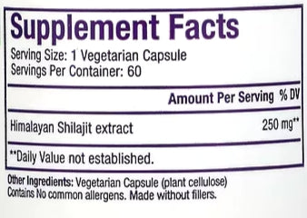 Shilajit Paradise - The Supplements Factory