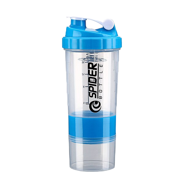 Spider Bottle Transparanet - The Supplements Factory