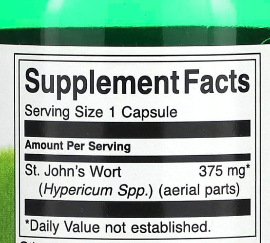 St John's Wort Swanson - The Supplements Factory