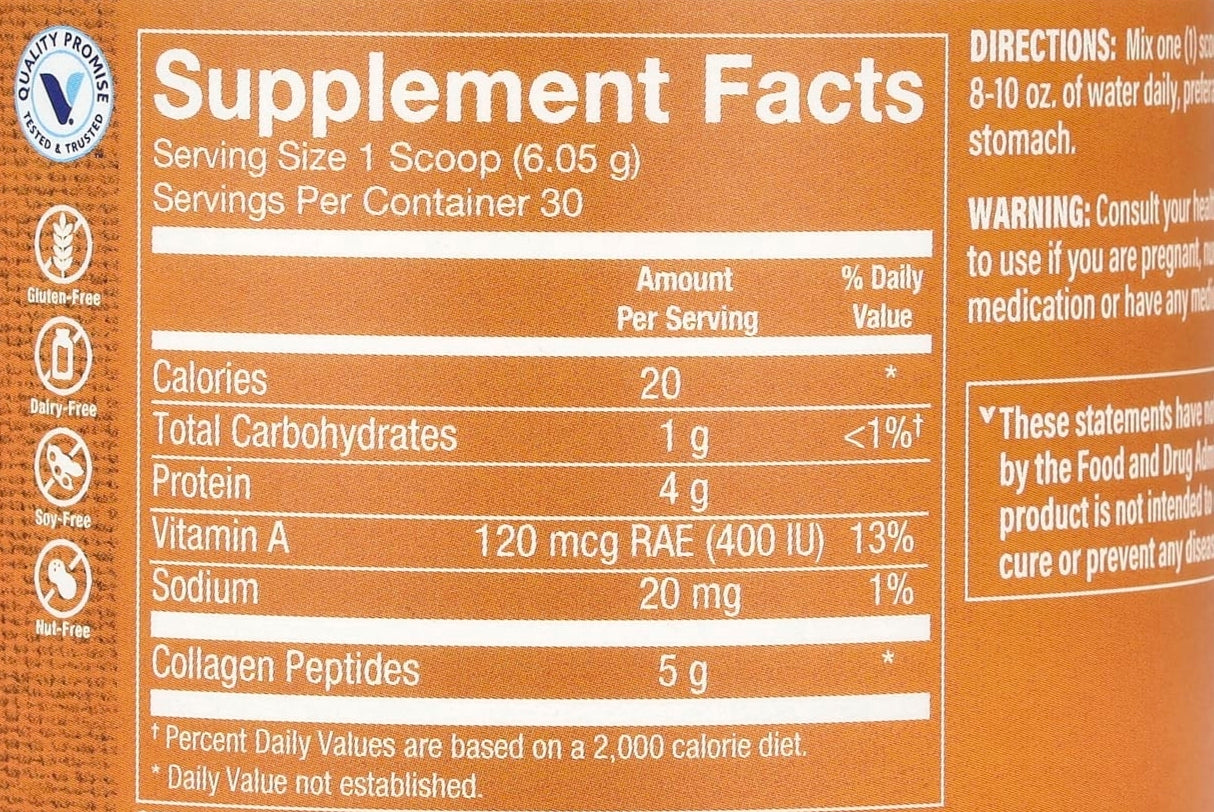 The vitamin Shoppe Collagen - The Supplements Factory