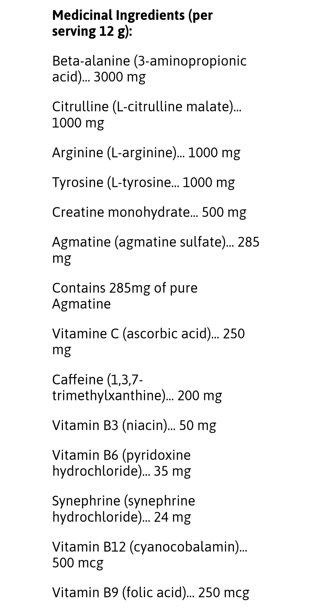 XPN L PRE WORKOUT WARNING ! - The Supplements Factory