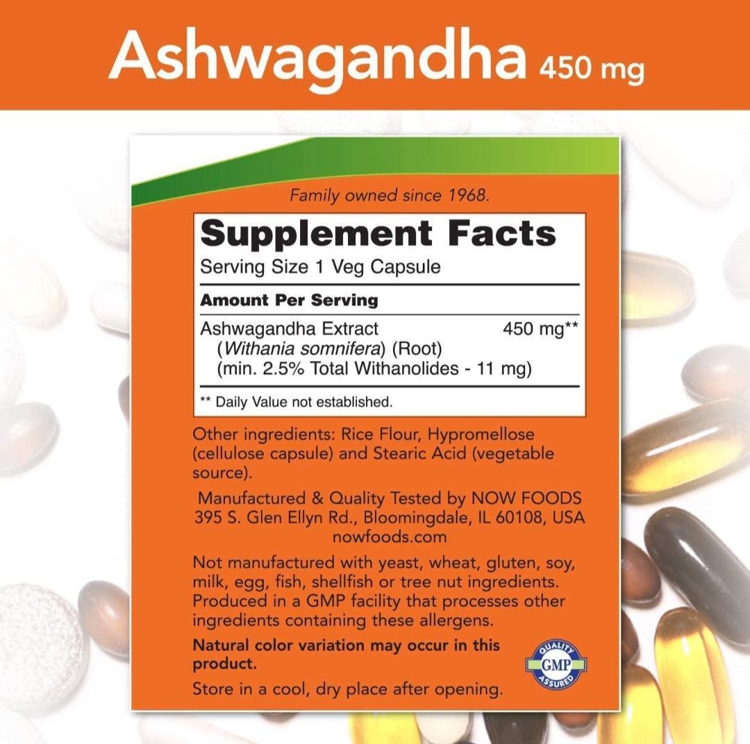 Ashwagandha Now - The Supplements Factory