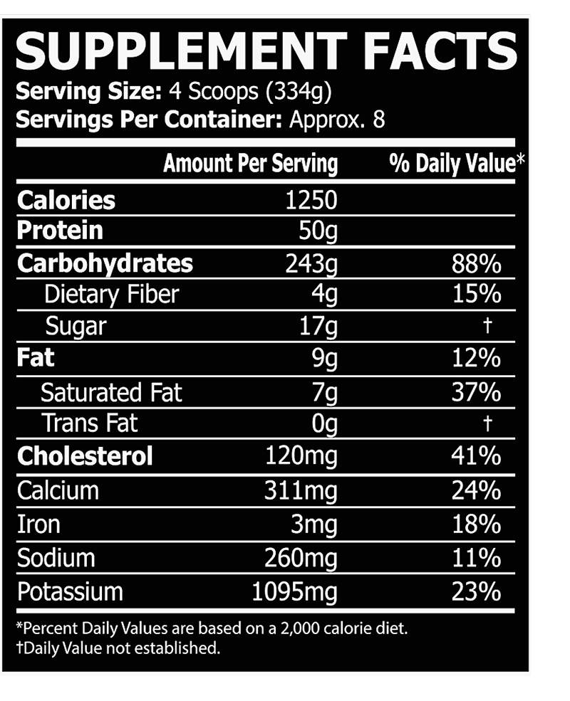 Core Champs Mass Gainer - The Supplements Factory