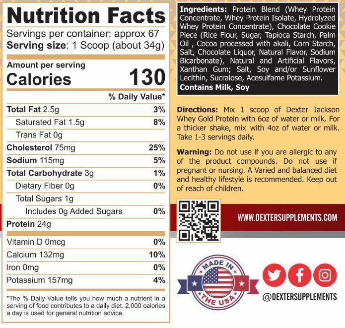 Dexter Jackson Hydrolyzed Whey Protein - The Supplements Factory