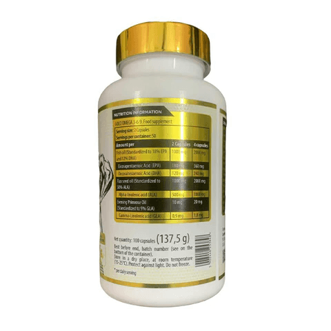 Gold Omega 3-6-9 - The Supplements Factory