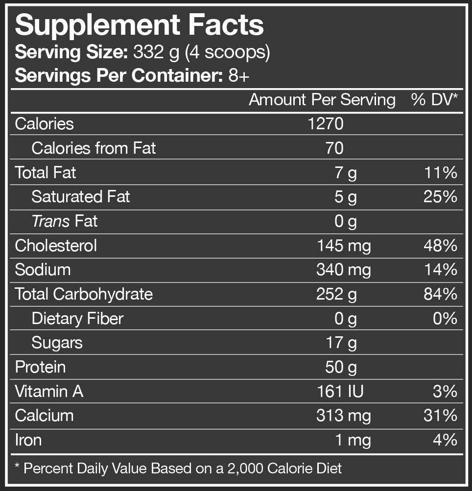 MP Combat Mass Gainer - The Supplements Factory