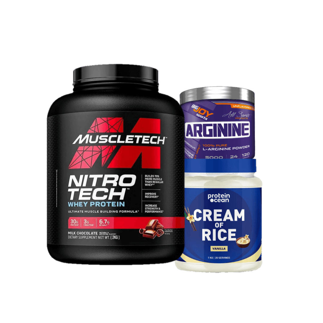 Nitrotech + Carbs + Arginine - The Supplements Factory